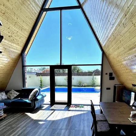 Qafqaz Gabala Twin A Frame Villas Eksteriør billede